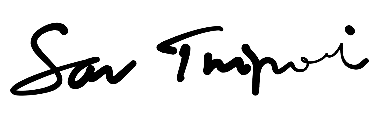 Signature of Sav Tripodi