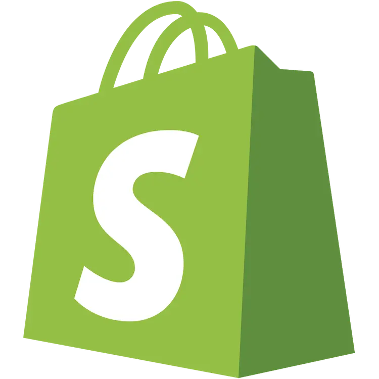 Logo of Shopify