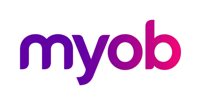 The logo of MYOB