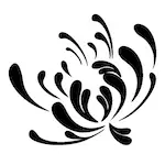 The logo of Portrush Flowers.