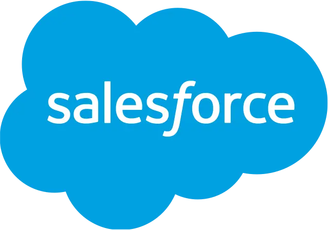The logo of SalesForce