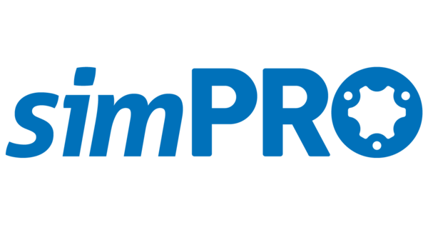 The logo of simPro