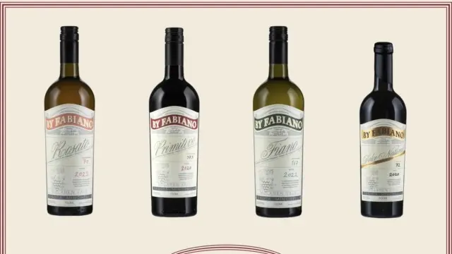 Preview of By Fabiano website wine bottles