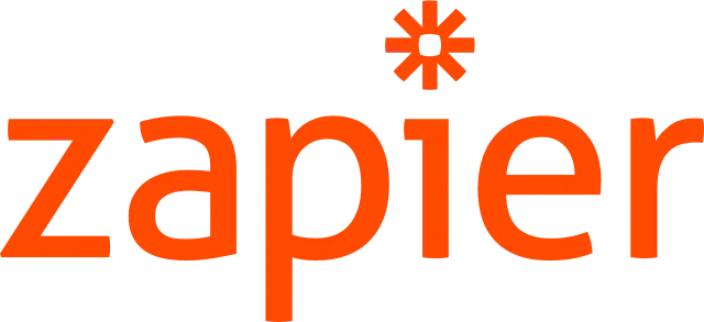 The logo of Zapier